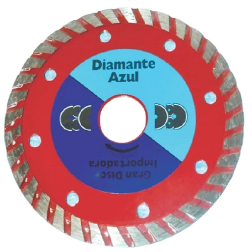 Disco Diamantado de 115mm para Esmerilhadeira Diamante Azul